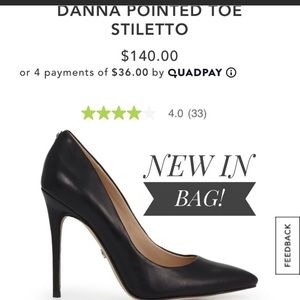 NEW Sam Edelman - Danna Pointed Toe Stiletto.